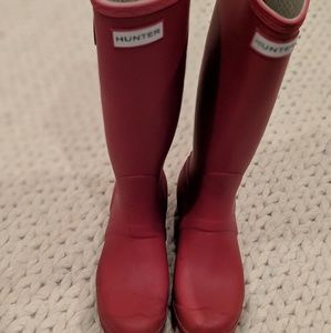 Hunter tall rain boots